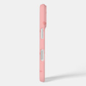 Pastellrosa-Herz-Handyhülle Case-Mate iPhone Hülle (Rückseite / Rechts)