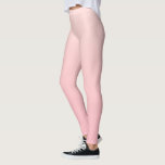 Pastellrosa Hintergrund Leggings<br><div class="desc">Pastellrosa Farbverlauf Hintergrund.</div>