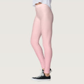Pastellrosa Hintergrund Leggings (Links)