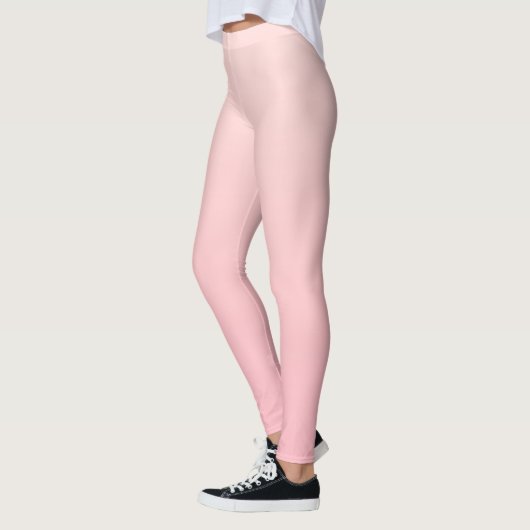 Pastellrosa Hintergrund Leggings (Links)
