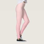Pastellrosa Hintergrund Leggings (Rechts)