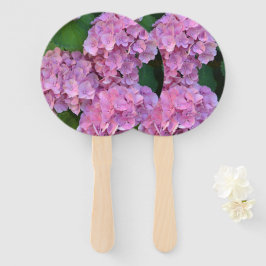 Pastellrosa Hortensia Hydrangea Blume Fächer
