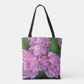 Pastellrosa Hortensia hydrangea Blüte Tasche (Rückseite)