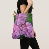 Pastellrosa Hortensia hydrangea Blüte Tasche (Von Nahem)