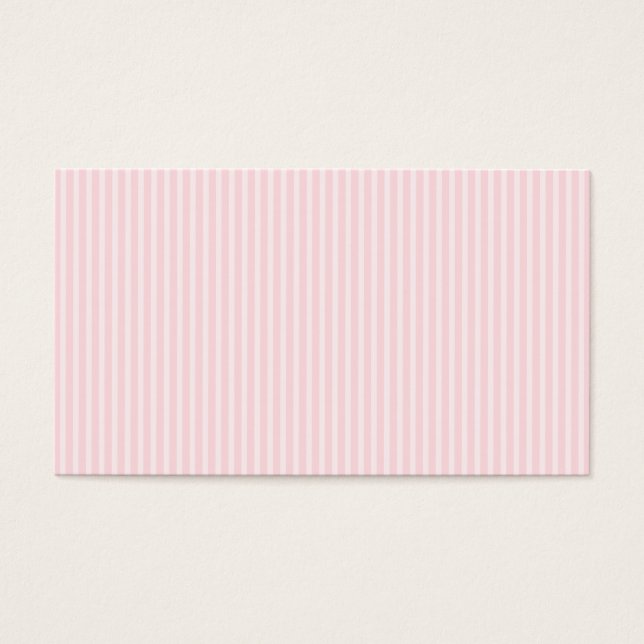 Pastellrosa Kandy Streifen. (Vorderseite)