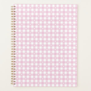 Pastellrosa Karos Planer