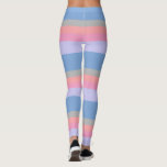 Pastellrosa Korallengraublau lila Farbblock Leggings<br><div class="desc">Schöne und frische Pastellfarben.</div>