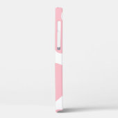 Pastellrosa Kuhprägung Kawaii Case-Mate iPhone Hülle (Rückseite / Links)