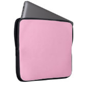 Pastellrosa laptopschutzhülle (Vorne Rechts)