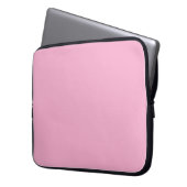 Pastellrosa laptopschutzhülle (Vorderseite Links)