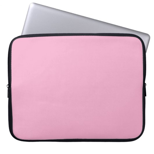 Pastellrosa laptopschutzhülle (Vorderseite)