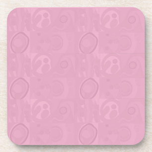 Pastellrosa Muttertags-Kollektion Getränkeuntersetzer