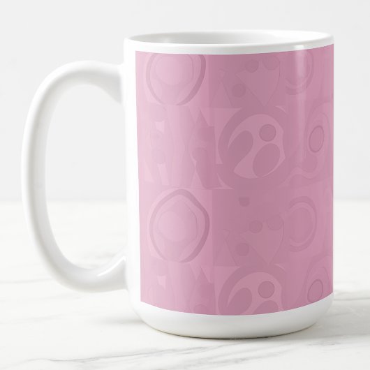 Pastellrosa Muttertags-Kollektion Kaffeetasse