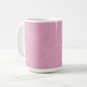 Pastellrosa Muttertags-Kollektion Kaffeetasse (Vorderseite Links)