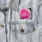 Pastellrosa-Rosen-Button Button (Beispiel)