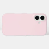 Pastellrosa-Rosen-Einfarbig Case-Mate iPhone Hülle (Rückseite (Horizontal))