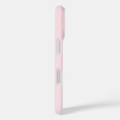 Pastellrosa-Rosen-Einfarbig Case-Mate iPhone Hülle (Rückseite / Rechts)
