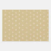 Pastellrosa, Sage Green, Sonnengelb und Zeichen Geschenkpapier Set (Vorderseite 3)