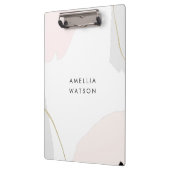 Pastellrosa-, Schwarze u. Klemmbrett (Links)