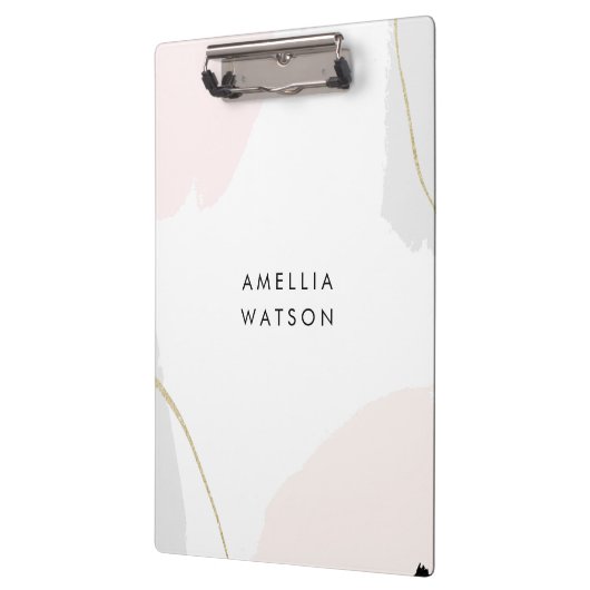 Pastellrosa-, Schwarze u. Klemmbrett (Links)