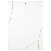 Pastellrosa-, Schwarze u. Klemmbrett (Rückseite)