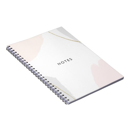 Pastellrosa-, Schwarze u. Notizblock (Rechte Seite)