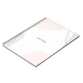 Pastellrosa-, Schwarze u. Notizblock (Linke Seite)