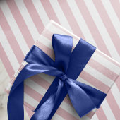 Pastellrosa Streifen Geschenkpapier