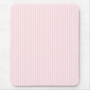 Pastellrosa-Süßigkeits-Streifen Mousepad