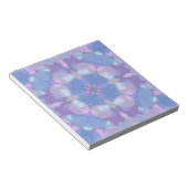 Pastellrosa und Blau #2 Notizblock (angewinkelt)