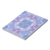 Pastellrosa und Blau #2 Notizblock (Rotiert)
