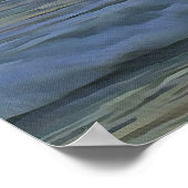 Pastellrosa und Blauer Dalyan Beach Sunset Poster (Ecke)