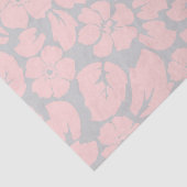 Pastellrosa und Graublütenbraun Seidenpapier (Ausschnitt)