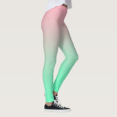 Pastellrosa und hellgrün sollten immer sichtbar se leggings (Rechts)