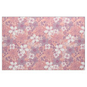 Pastellrosa und Lila Blüten Stoff (Fat Quarter (45,7 x 55,9 cm))
