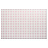 Pastellrosa und weiß kariert Gingham Stoff (Fat Quarter (45,7 x 55,9 cm))