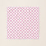 Pastellrosa und weiße Karton-Jockey-Seide Schal<br><div class="desc">Ein eleganter pastellrosafarbener Schal oder eine Packung ergänzen Ihr Derby-Tagesoutfit für einen stilvollen Tag bei den Rennen oder ein Pferderennen zum Party. Dieser rosa und weiß karierte Druck wird von klassischer Jockey-Seide inspiriert. Sie können die Farben im Designwerkzeug für eine perfekte Koordination mit Ihrem Derby-Outfit anpassen. Matching Zubehör erhältlich.</div>