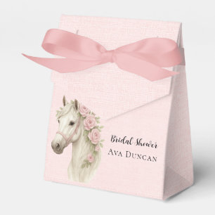 Pastellrosa und Weißes Brautparty Geschenkschachtel