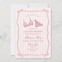 Pastellrosa Wäsche Dusche Braut Spitze