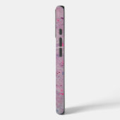 Pastellrosa Wasserfarben-Abstrakt  Case-Mate iPhone Hülle (Rückseite / Links)