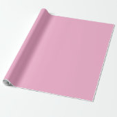 Pastellrosa Wrapping Paper - Weichweiche Blüte Ges Geschenkpapier (Ungerollt)
