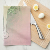 Pastellrosa-Yoga-Baum Handtuch (Viertel Falte)