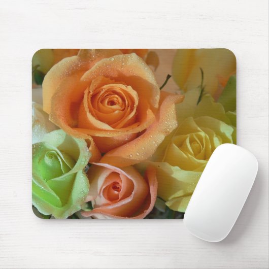PastellRosen-c$mousepad Mousepad (Mit Mouse)