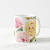 PastellRosen Kaffeetasse (VorderseiteRechts)