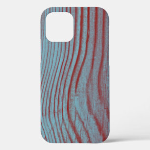 Pastellrot und Grünholzkörner Case-Mate iPhone Hülle