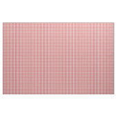 Pastellrot-weiß kariertes Muster Stoff (Fat Quarter (45,7 x 55,9 cm))