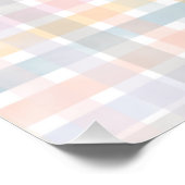 Pastellschachtel Poster (Ecke)