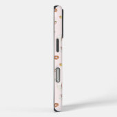 Pastellschaf Pinguin Dessert Muster Pink Monogramm Case-Mate iPhone Hülle (Rückseite / Rechts)