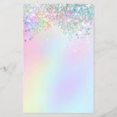 Pastellschmetterling Schönheitssalon Flyer (Hinten)