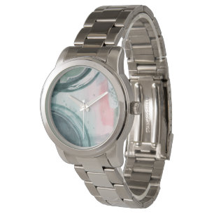 Pastellschreiber - Aquarell Armbanduhr